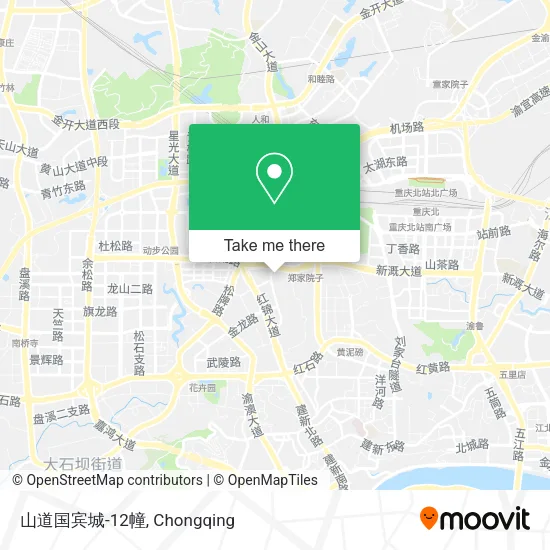 山道国宾城-12幢 map