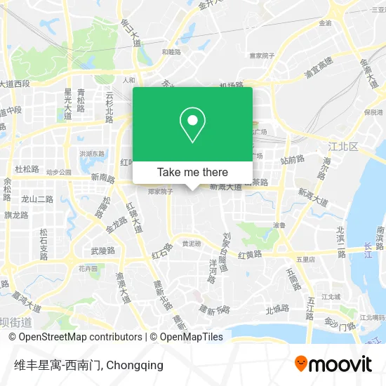 维丰星寓-西南门 map