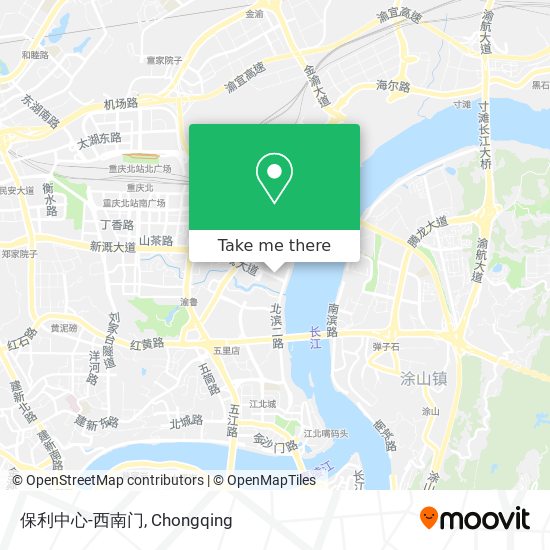 保利中心-西南门 map