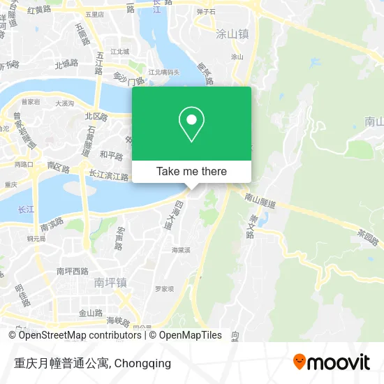 重庆月幢普通公寓 map