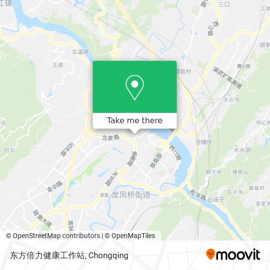 东方倍力健康工作站 map