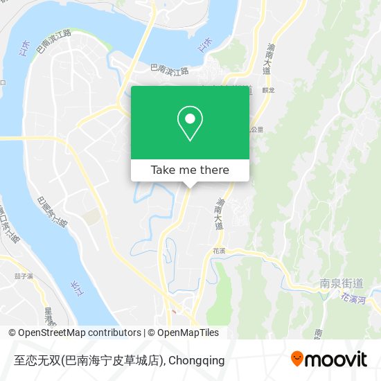 至恋无双(巴南海宁皮草城店) map
