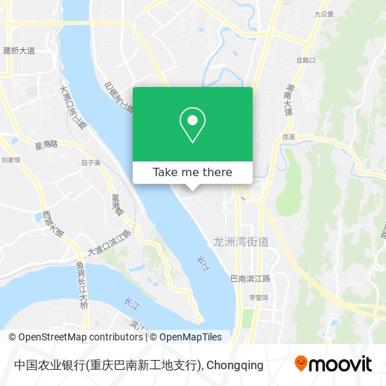 中国农业银行(重庆巴南新工地支行) map