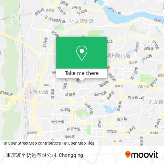 重庆凌至货运有限公司 map