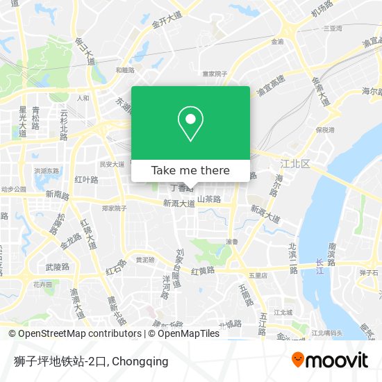 狮子坪地铁站-2口 map