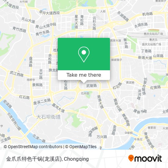 金爪爪特色干锅(龙溪店) map