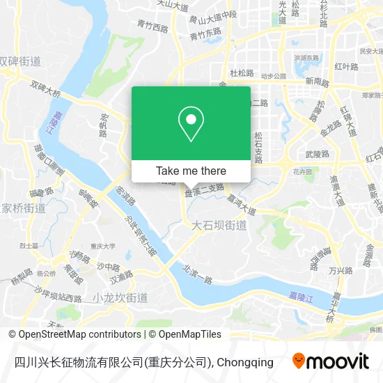四川兴长征物流有限公司(重庆分公司) map