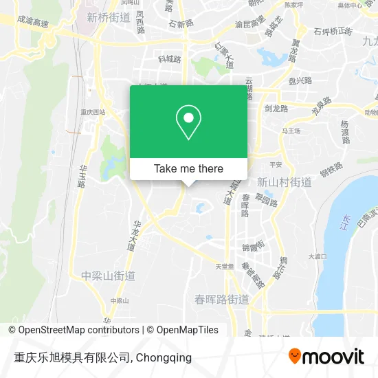 重庆乐旭模具有限公司 map