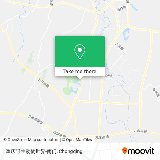 重庆野生动物世界-南门 map