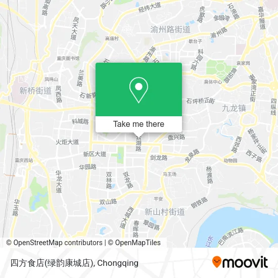 四方食店(绿韵康城店) map