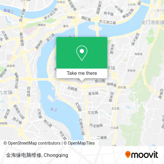 金海缘电脑维修 map