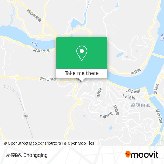 桥南路 map