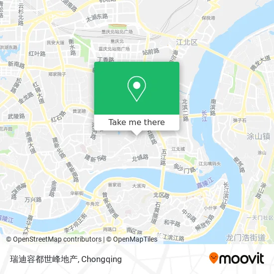瑞迪容都世峰地产 map