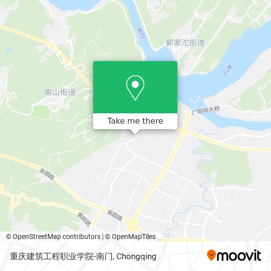 重庆建筑工程职业学院-南门 map
