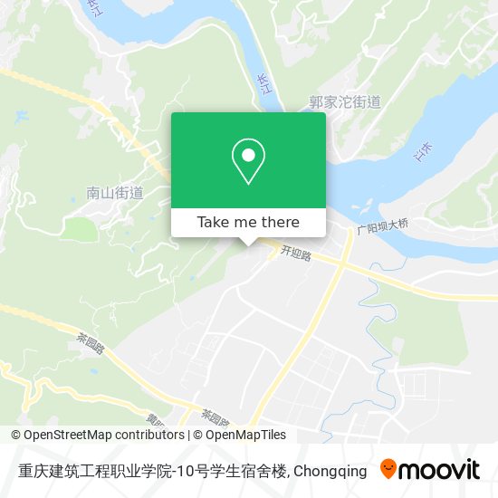 重庆建筑工程职业学院-10号学生宿舍楼 map