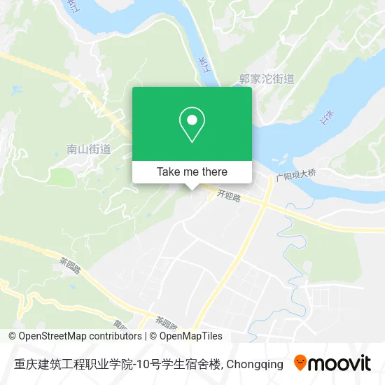 重庆建筑工程职业学院-10号学生宿舍楼 map