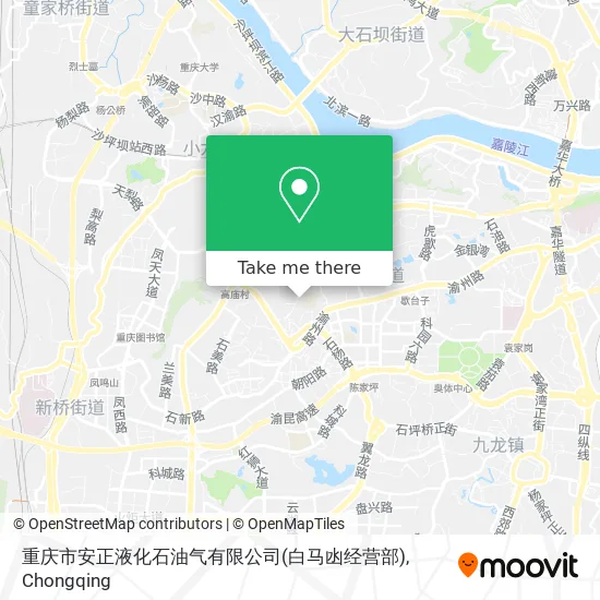重庆市安正液化石油气有限公司(白马凼经营部) map