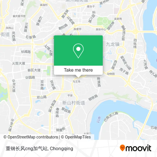 重钢长风cng加气站 map