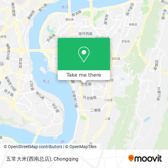 五常大米(西南总店) map