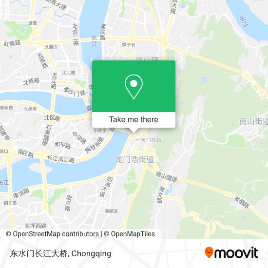 东水门长江大桥 map