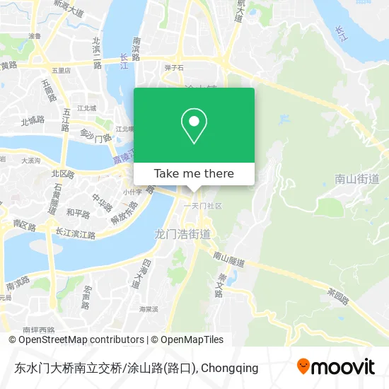 东水门大桥南立交桥/涂山路(路口) map