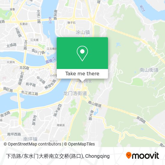 下浩路/东水门大桥南立交桥(路口) map