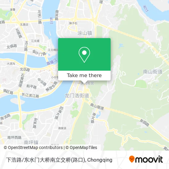 下浩路/东水门大桥南立交桥(路口) map