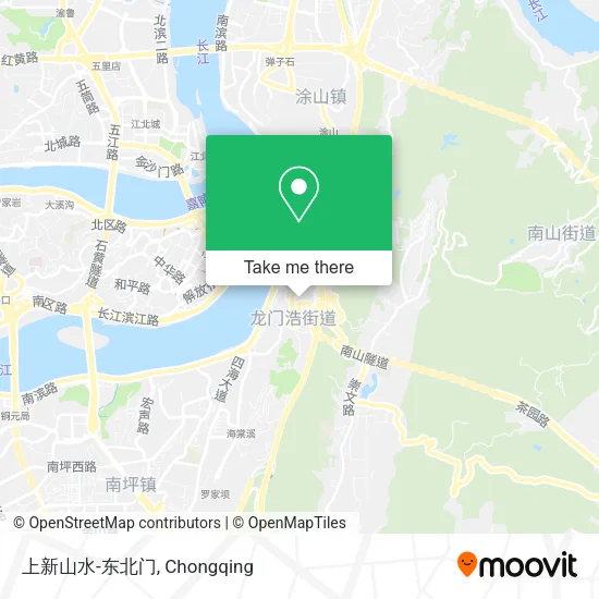 上新山水-东北门 map