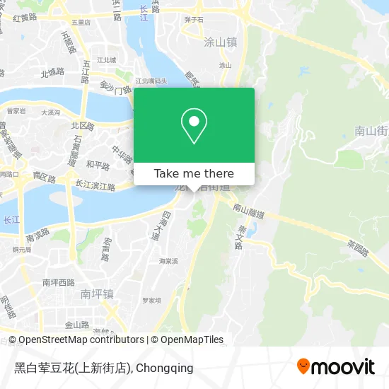 黑白荤豆花(上新街店) map