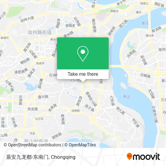 盾安九龙都-东南门 map