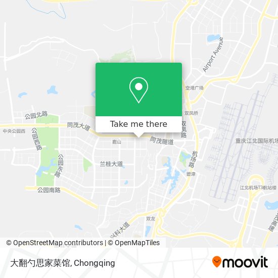 大翻勺思家菜馆 map