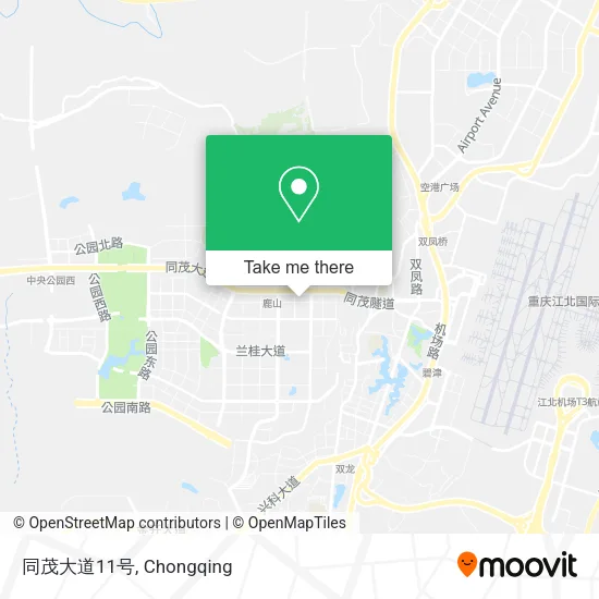 同茂大道11号 map