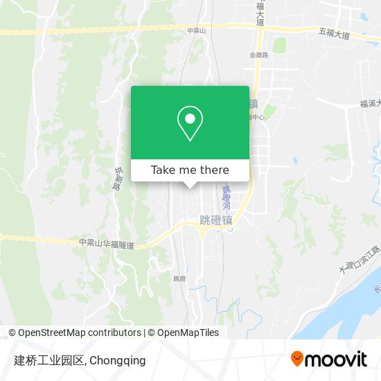 建桥工业园区 map