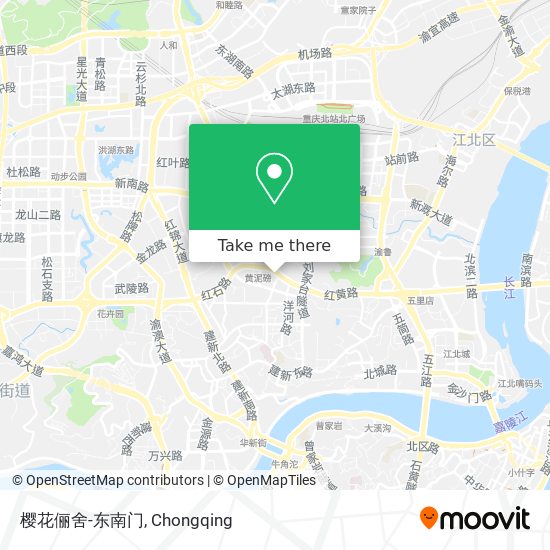 樱花俪舍-东南门 map
