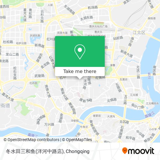 冬水田三和鱼(洋河中路店) map