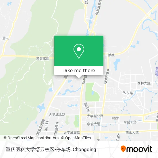 重庆医科大学缙云校区-停车场 map