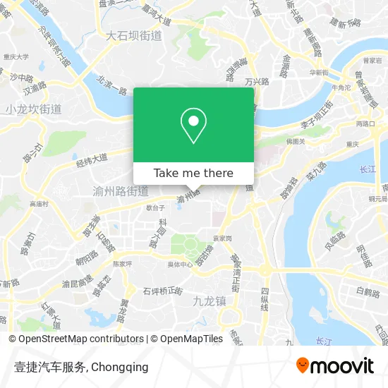 壹捷汽车服务 map