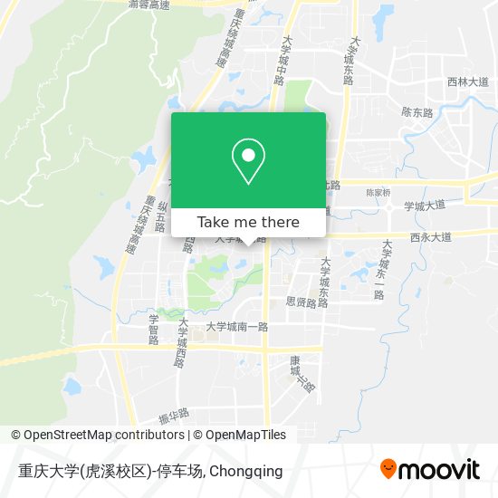 重庆大学(虎溪校区)-停车场 map