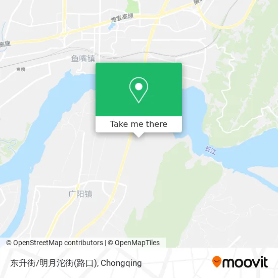 东升街/明月沱街(路口) map