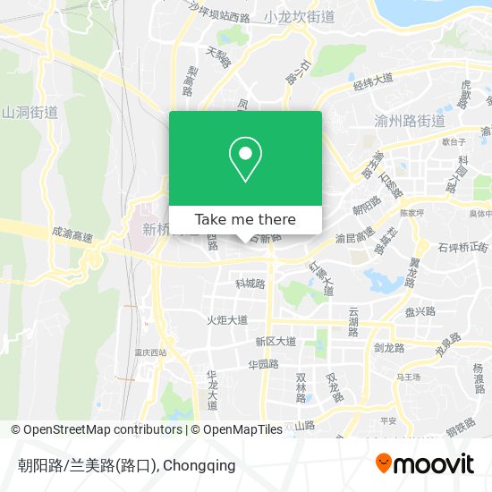朝阳路/兰美路(路口) map