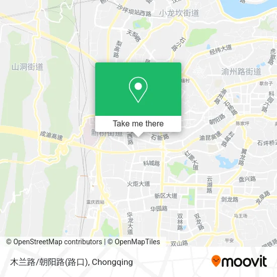 木兰路/朝阳路(路口) map