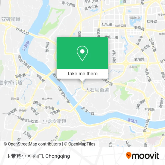 玉带苑小区-西门 map
