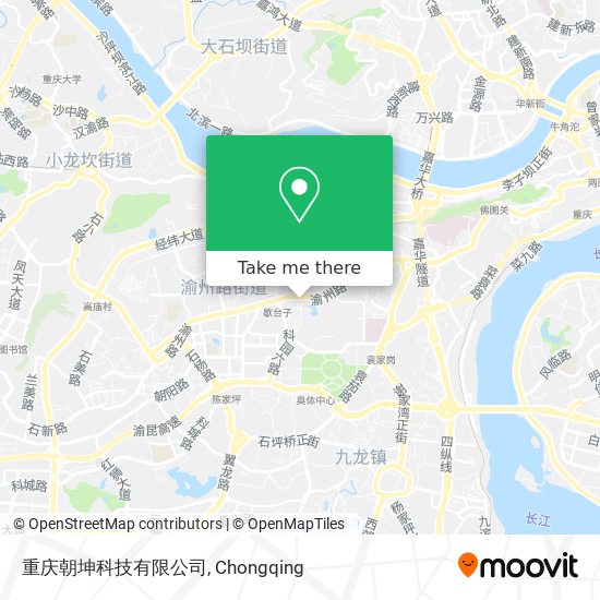 重庆朝坤科技有限公司 map