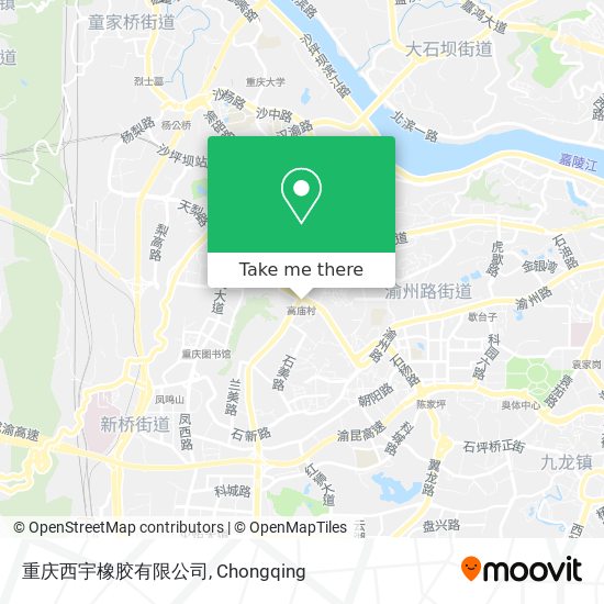 重庆西宇橡胶有限公司 map