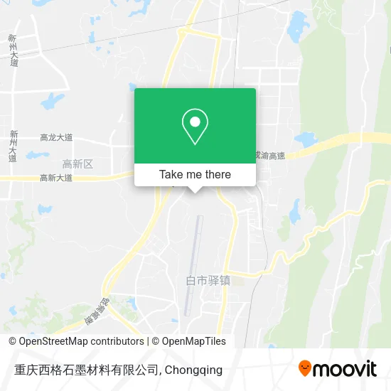 重庆西格石墨材料有限公司 map
