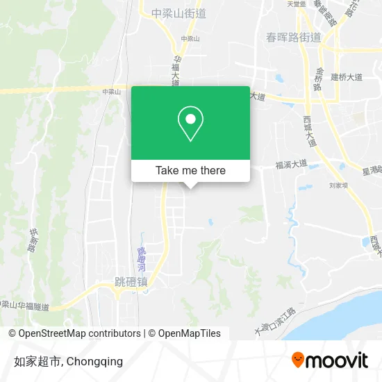 如家超市 map