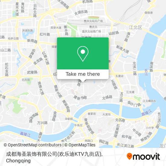 成都海圣装饰有限公司(欢乐迪KTV九街店) map