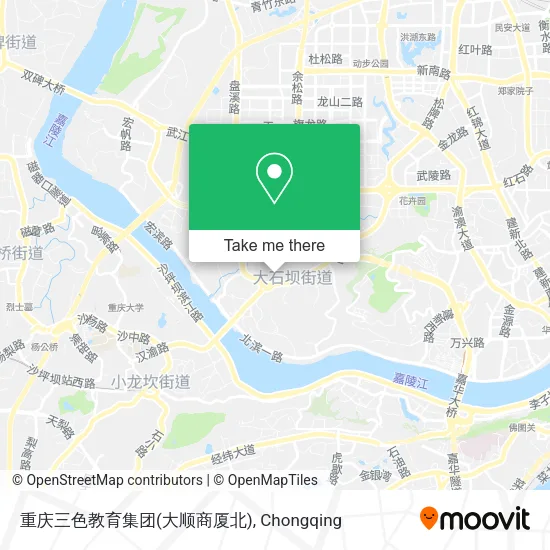 重庆三色教育集团(大顺商厦北) map