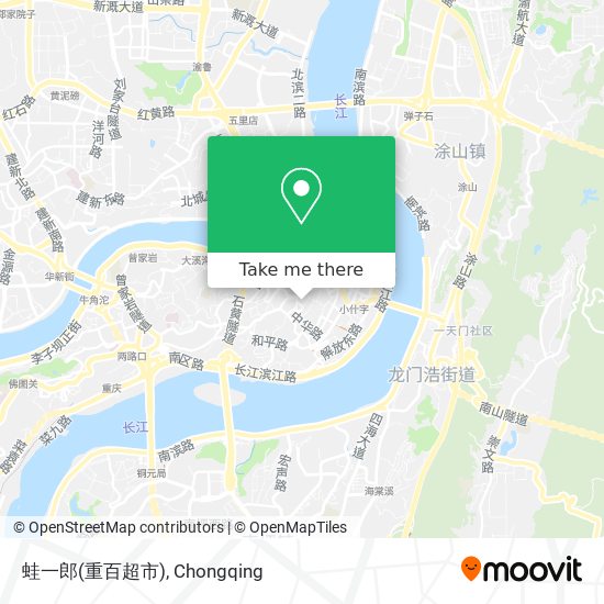 蛙一郎(重百超市) map