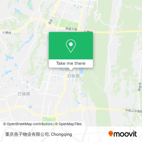 重庆燕子物业有限公司 map